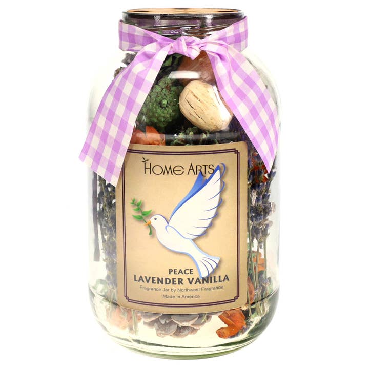 Lavendel Vanilla Jumbo Jar for engroshandel hos HomeArts