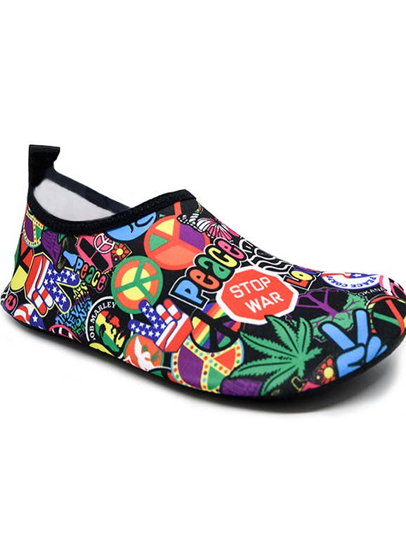 UNISEX HIPPIE LIFE WATER SHOES for wholesale by Okana