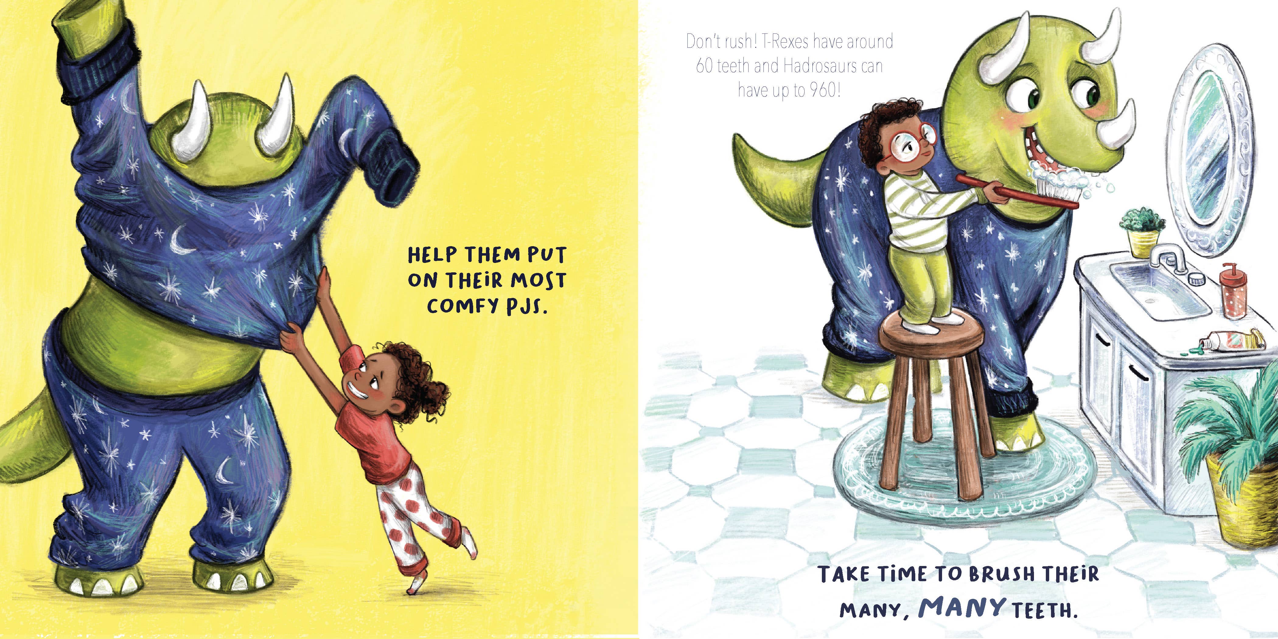 Familius, LLC - Wholesale Baby & Toddler Book (0-2) - How to Put a Dinosaur to Bed: A Board Book2