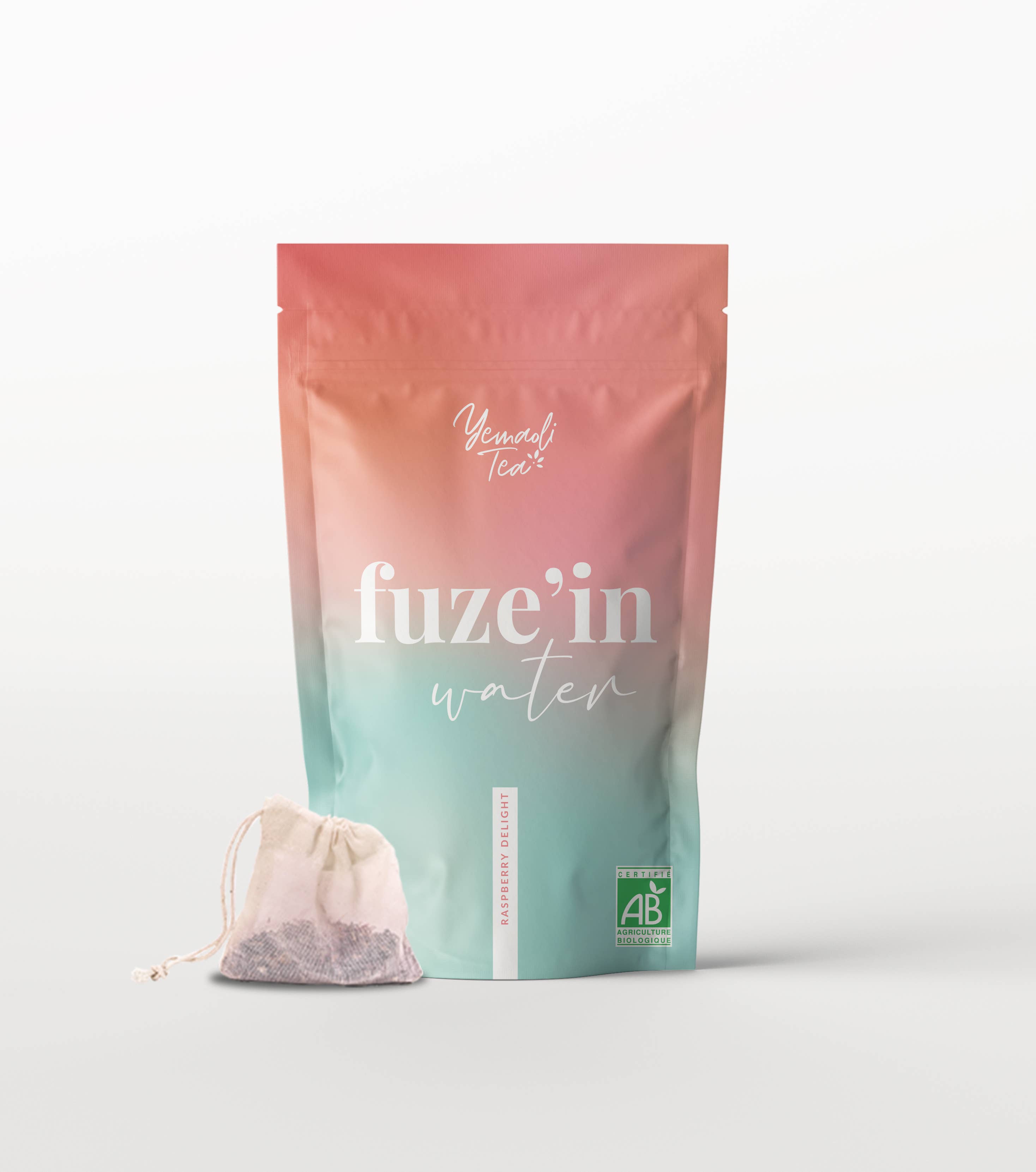 Yemaoli Tea - Wholesale Flavored/Infused Water (Non-Carbonated) - FUZE' IN WATER - RASPBERRY DELIGHT (Flavored Water)4