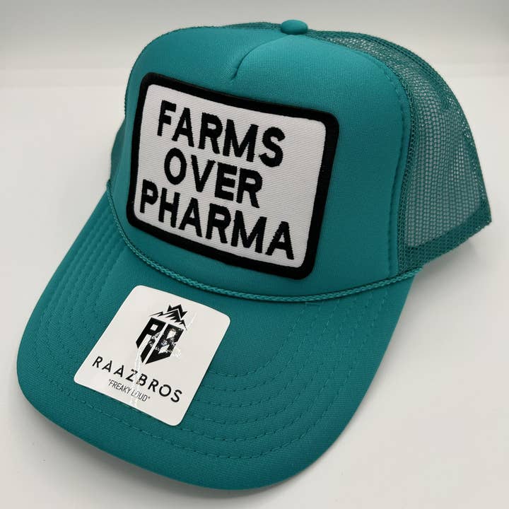 RaazBros – wholesale Trucker hat – Unisex – Farms Over Pharma Hat