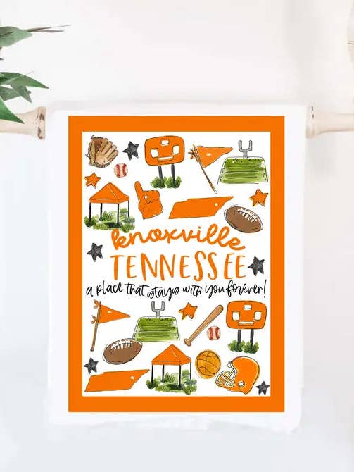 Knoxville, TN Multi Sport Towel for wholesale by Happy By Rachel, LLC