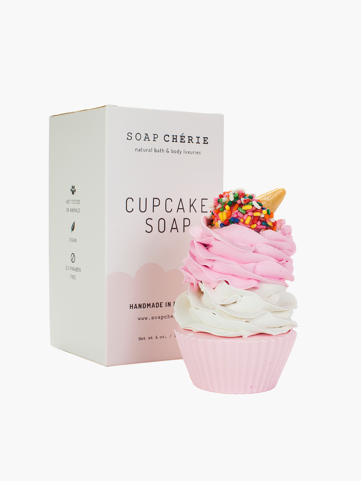 SOAP CHERIE – sabonete sólido por atacado – Sabonete de Cupcake de Gelado1