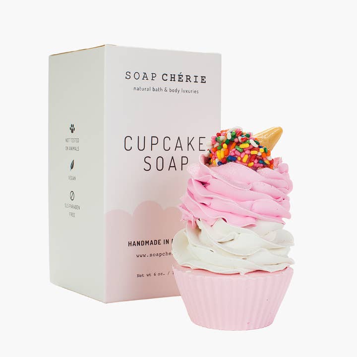 SOAP CHERIE - Wholesale Bar Soap - Ice Cream Cupcake Soap1