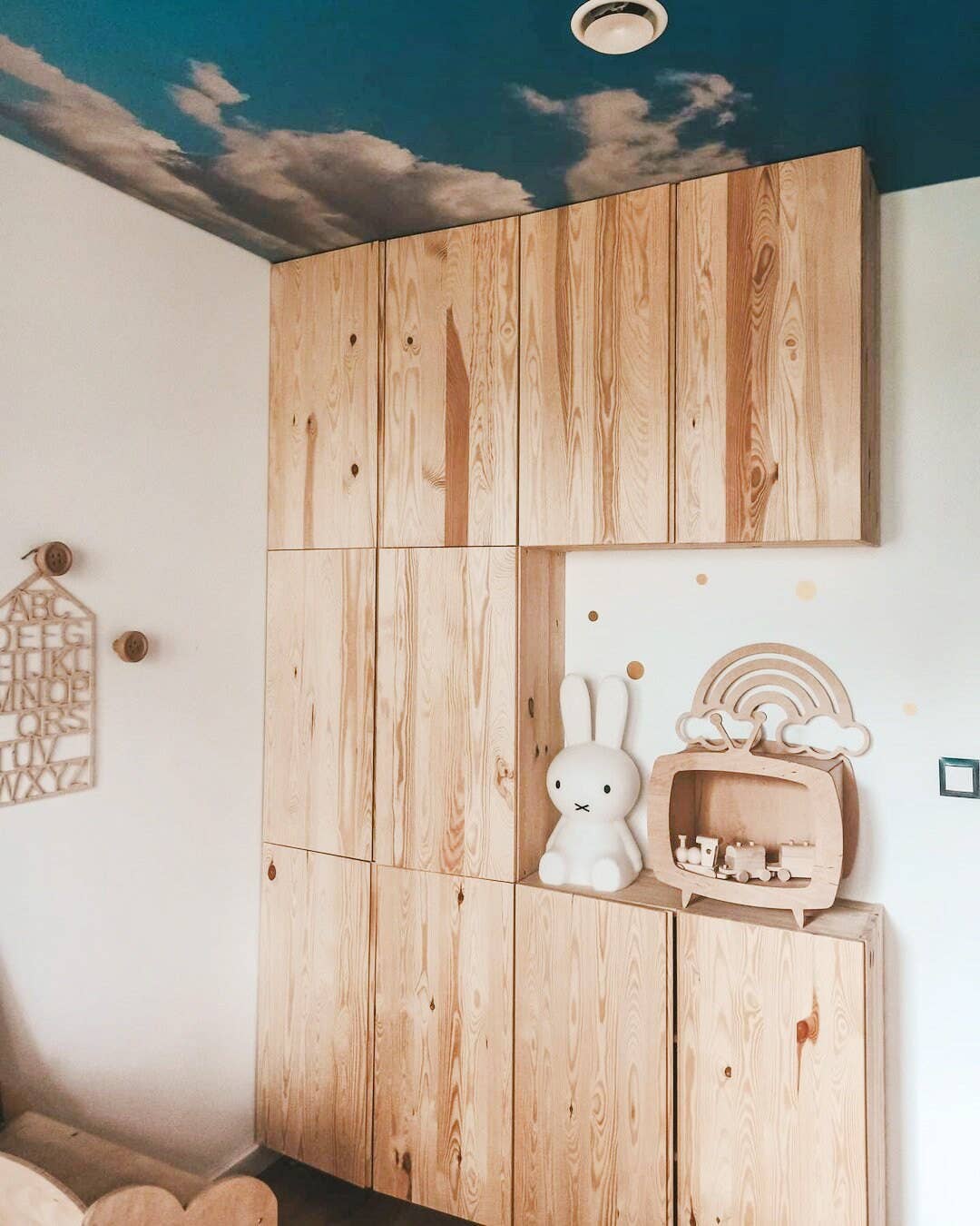 The Butter Flying - Wholesale Wall Accent - Wooden Alphabet House6