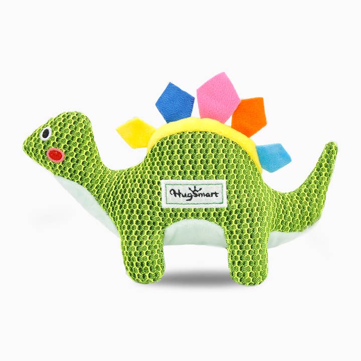 HugSmart Pet — Dinosaurierland | Dinosaurier — Hundeplüschtier für den Großhandel von Hugsmart Products Inc