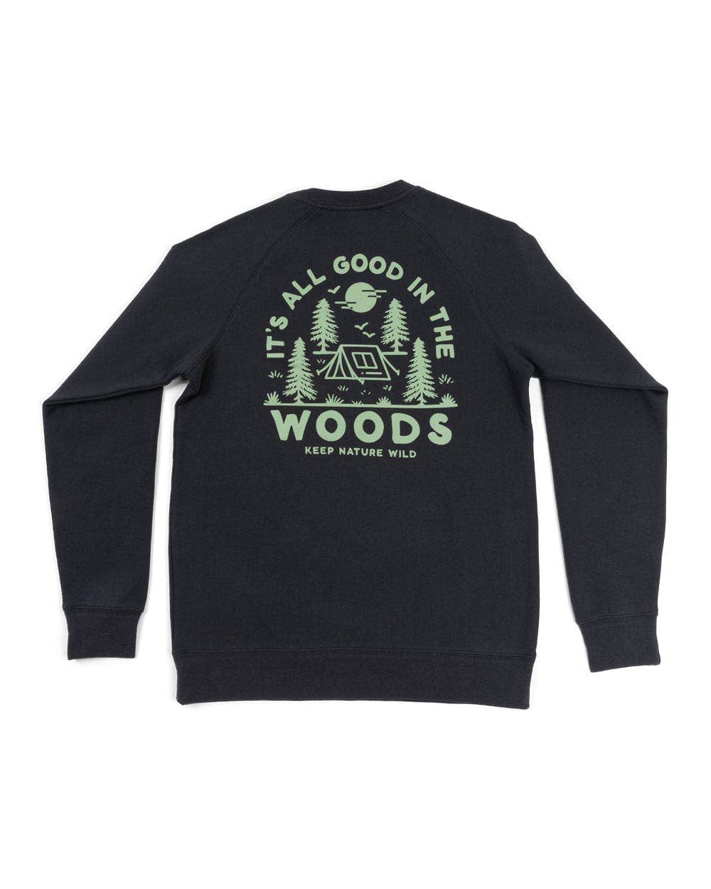 Keep Nature Wild - Wholesale Graphic Sweatshirt - Unisex - Good in the Woods Unisex Pullover | Coal6