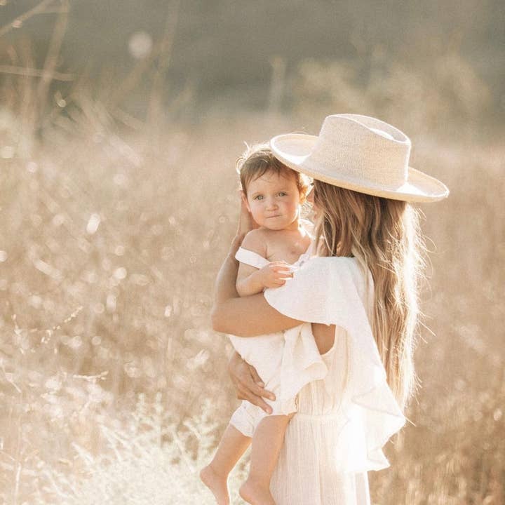 HAUS of TRADE - Wholesale Straw hat – women's - The Sunbleached Fine Palm Pencil Roll Hat8