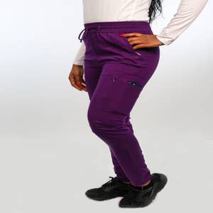 HALARA, Pants & Jumpsuits, Purple Halara Cargo Joggers Track Pant Size  Small Drawstring Waist