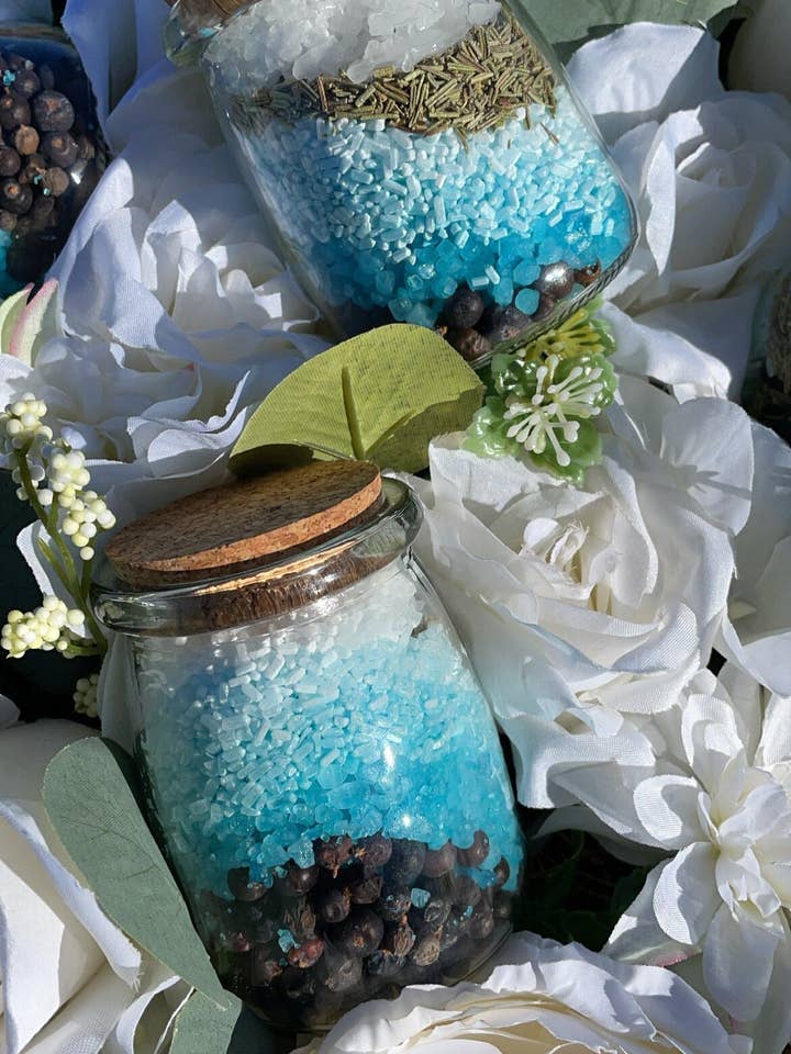 Mergulha para Pés Bordiano 7oz, Sais de Banho num frasco, presente, Biológico por atacado de Bordian Bath salts