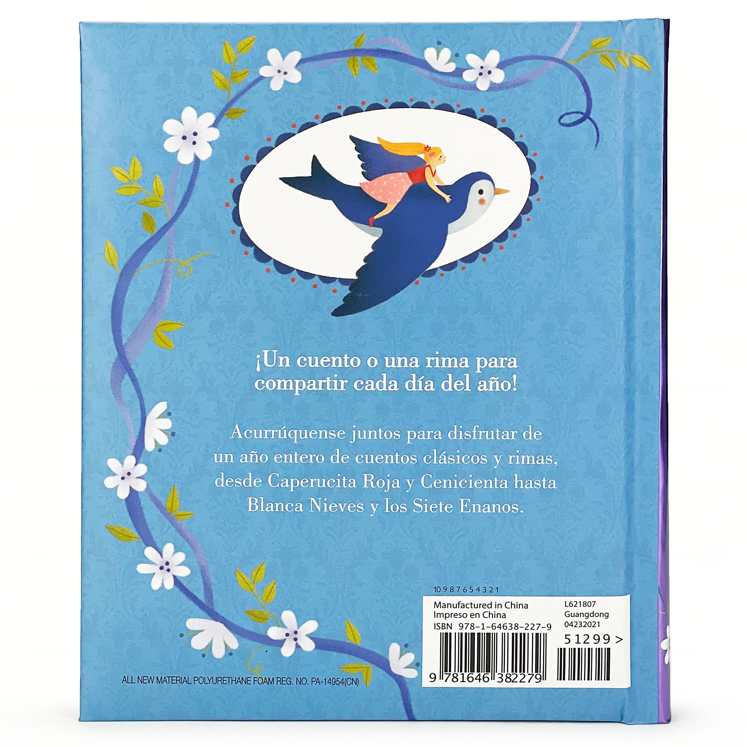 Cottage Door Press - Wholesale Preschool Book (3-5) - 365 Cuentos clasicos (Spanish Edition) Keepsake Book1