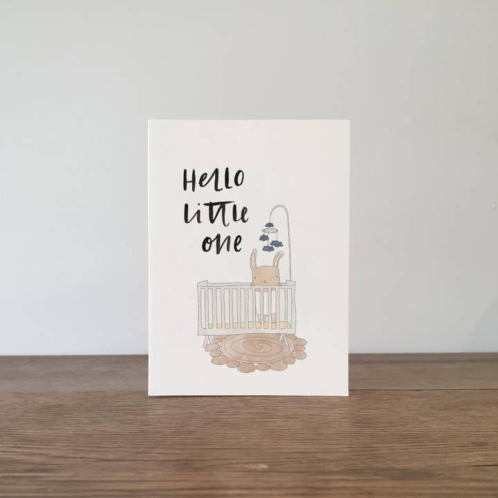 In the Daylight - Wholesale Baby card - Baby Crib Greeting Card3