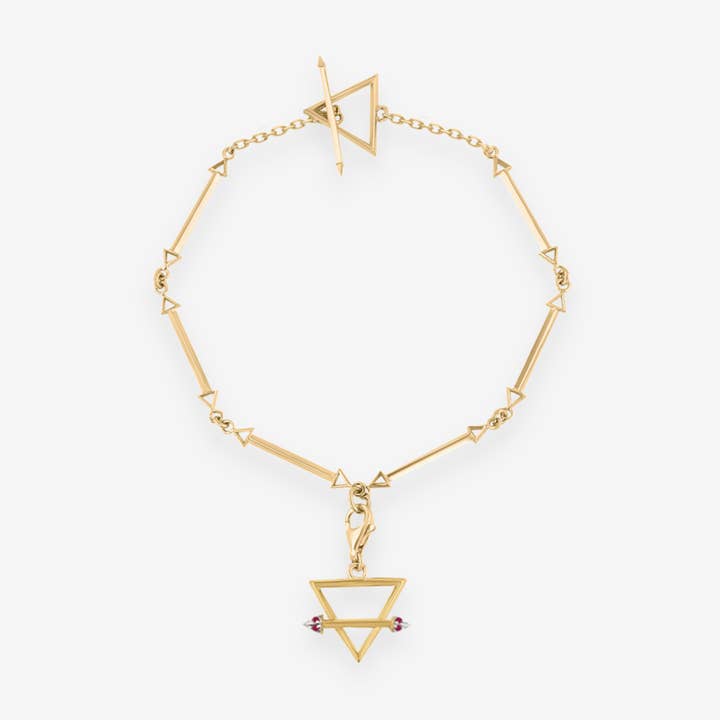 The Humanity Rubies Bracelet for wholesale by Singula