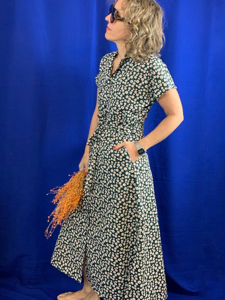 Abito Oporto - Print Margaritas per la vendita all'ingrosso da parte di La Compiano