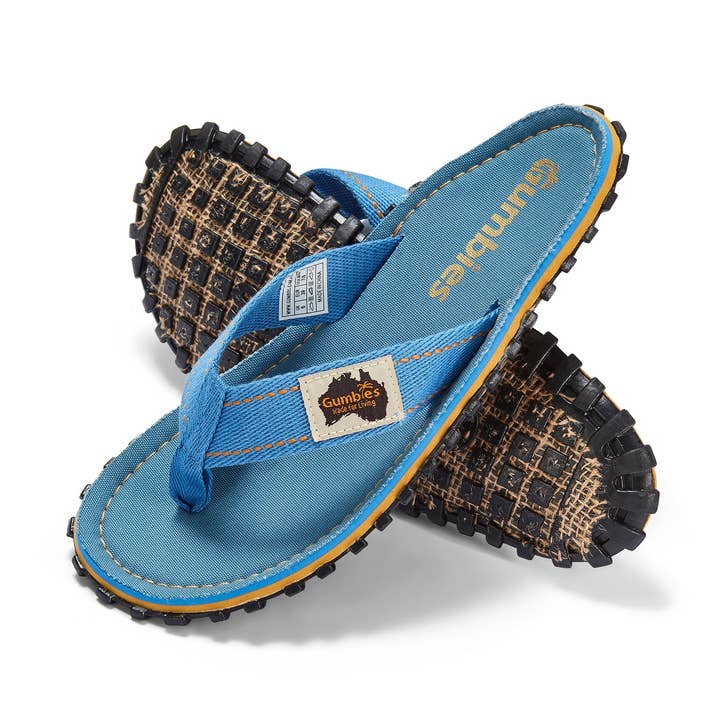 Islander Flip-Flops - Women's - Classic Light Blue for wholesale by Gumbies