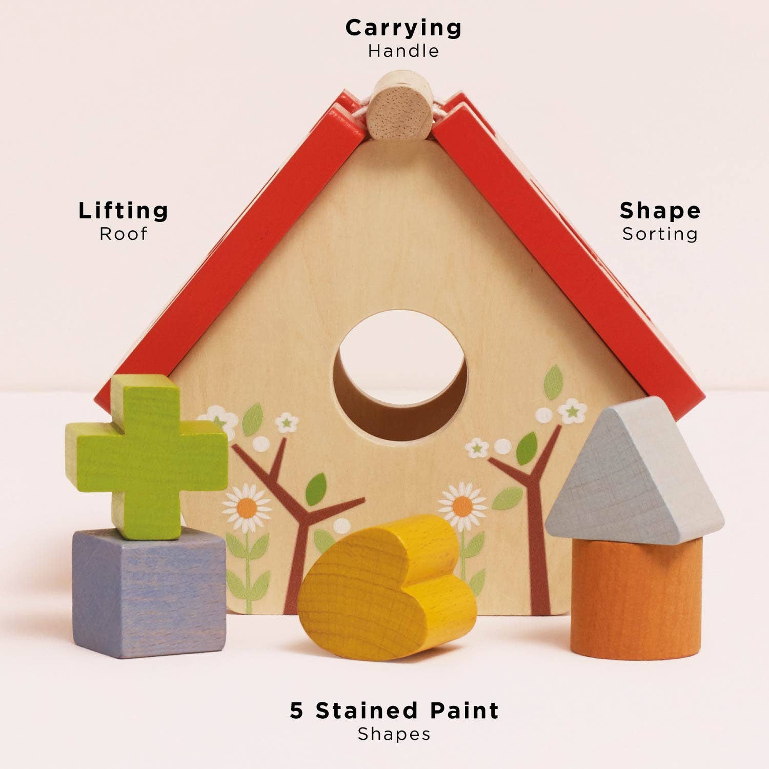 Le Toy Van, Inc. - Wholesale Wood Toy - Kids - Woodland Bird House Shape Sorter1
