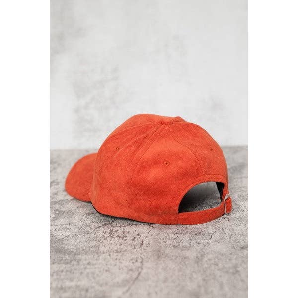 JOSSLYN by wall to wall - Wholesale Baseball Cap - Women's - SUEDE VEGAN BASEBALL CAP | 40CP00176