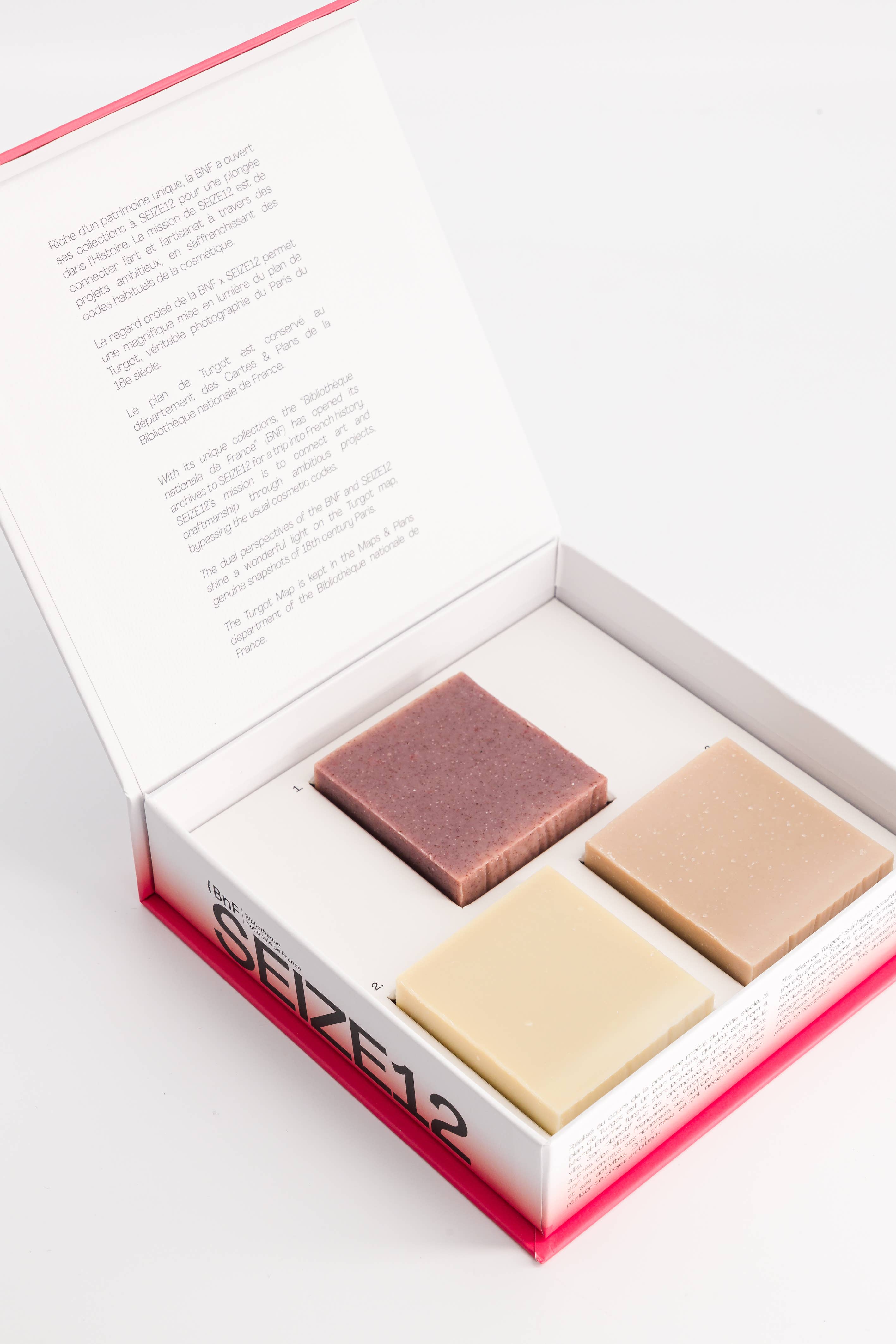 SEIZE12 - Wholesale Soap Set - NOTRE DAME BOX - PARIS - BnF collection1