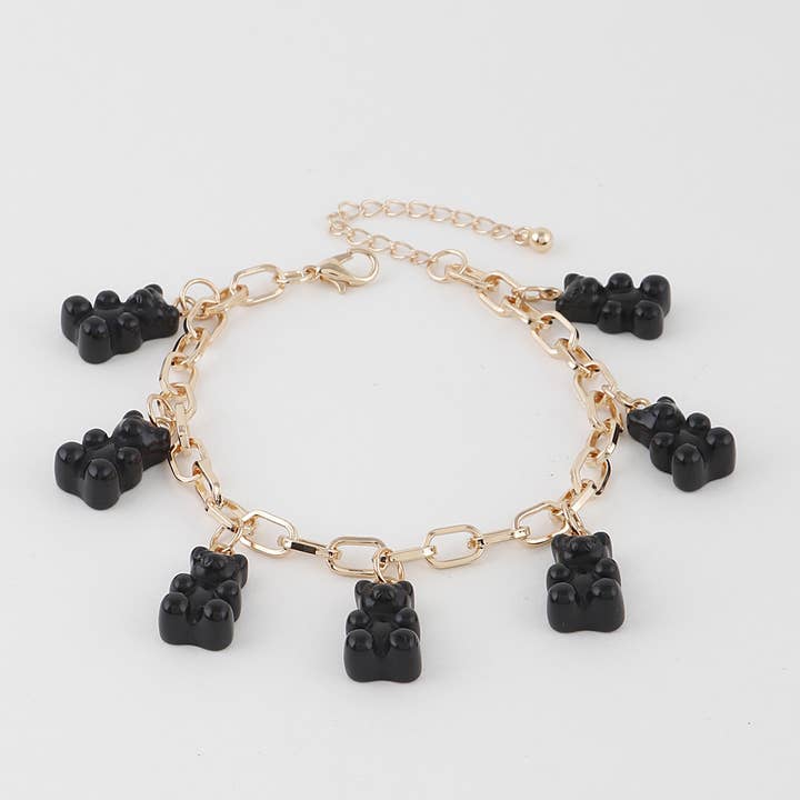 3AM BY H&D ACCESSORIES - Wholesale Charm/Dangle Bracelet - Gummy Bear Charm Bracelet