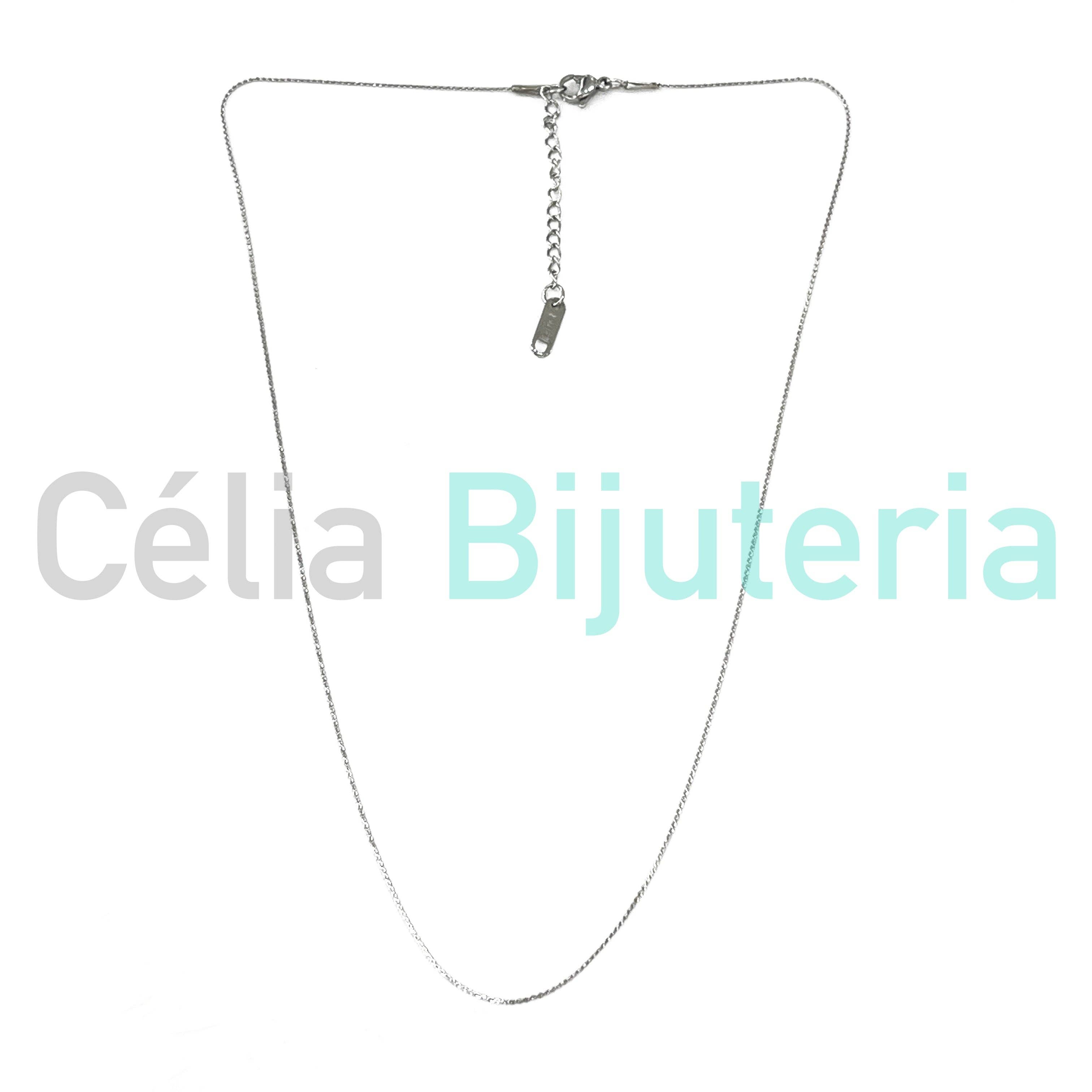 Celli Biju - Wholesale Link & Chain Necklace - Simple Steel Necklace3