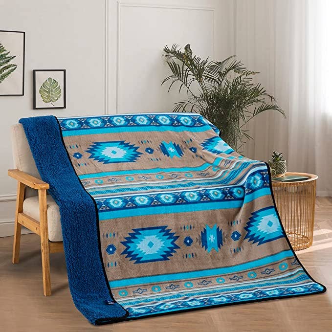 Manta de felpa Sedona Sky para venta al por mayor de Linen Mart