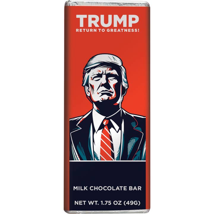 Cow Crack Wholesale - Wholesale Chocolate Bar - Trump Return to Greatness Chocolate Bar