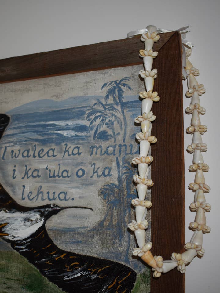 Collier de coquillages en forme de cône crème + coquillage cauri pour la vente par Revel Sun Hawai'i