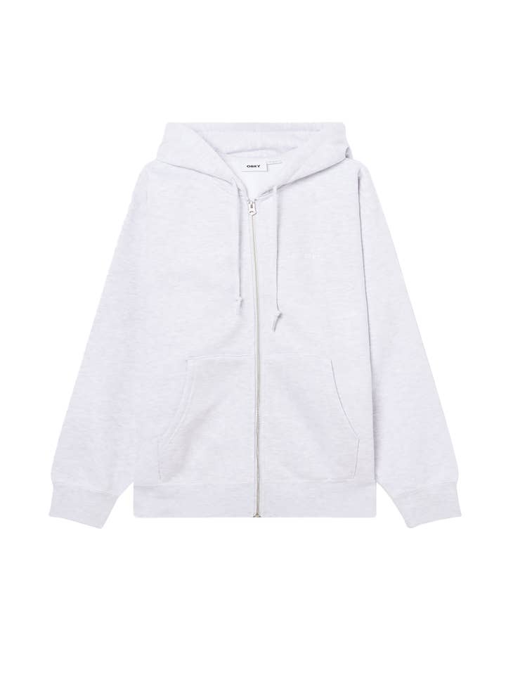 OBEY ESTABLISHED WORKS BOLD ZIP-HOOD II for wholesale by OBEY Clothing