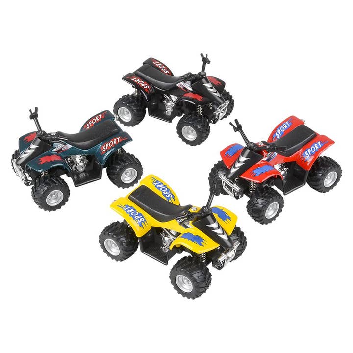 The Toy Network - Wholesale Toy Car/Truck - Kids - 3.75" Diecast Smart Atv 12/Display