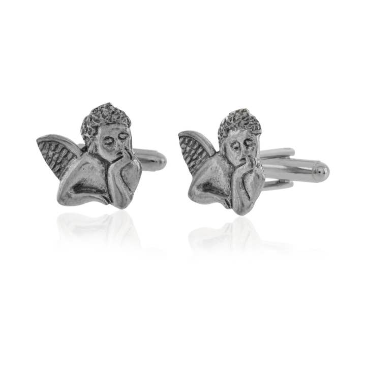 Gemelli Novelty Cherub per la vendita all'ingrosso da parte di Cufflinks Depot