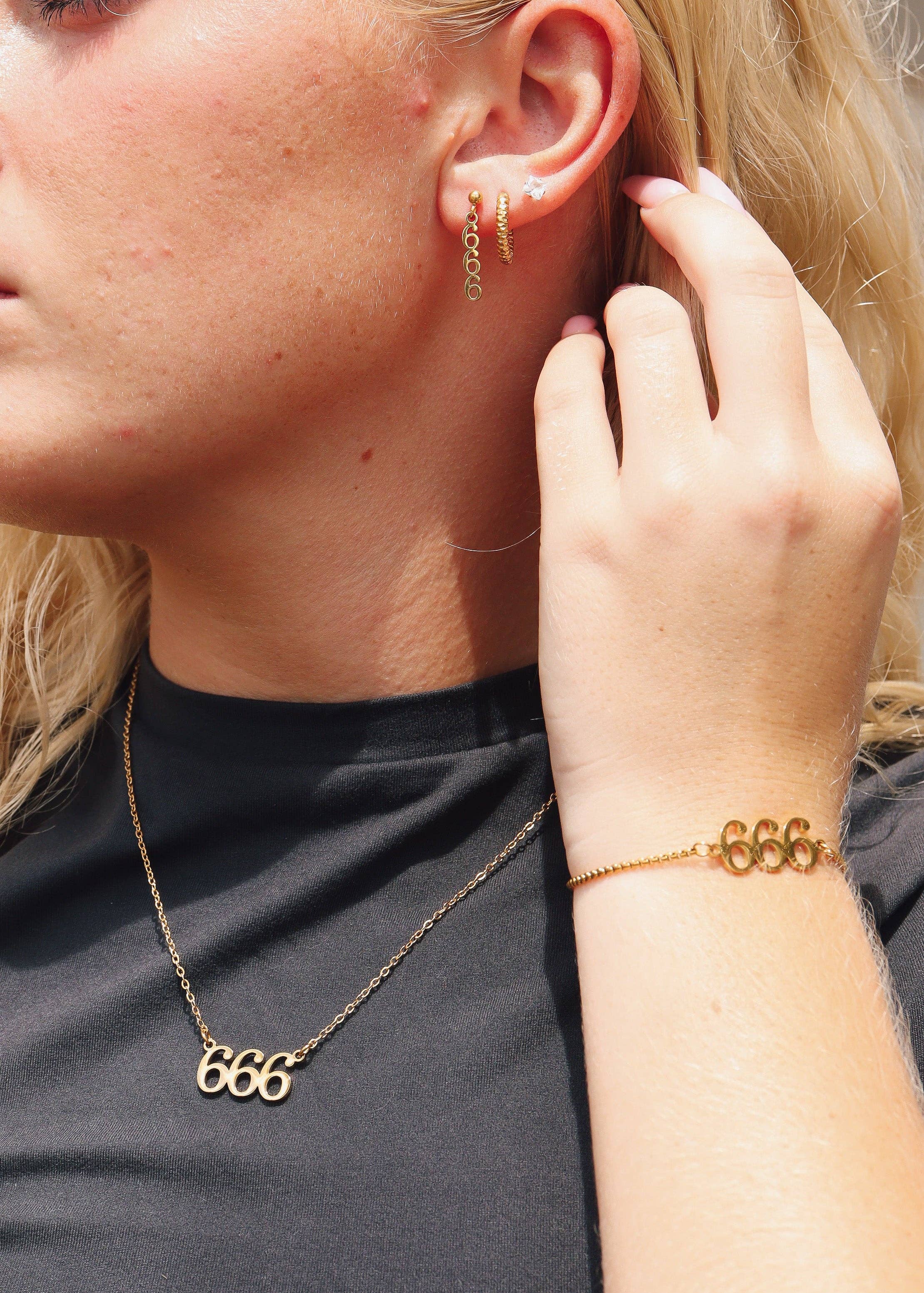 WJW – wholesale Pendant/charm necklace – 18K Gold PVD Stainless Steel Angel Number Necklace17