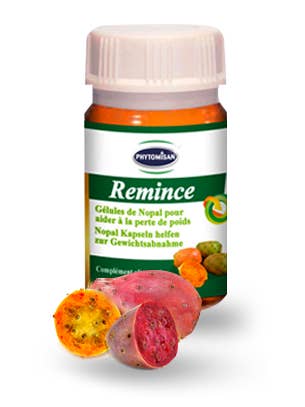Remince: Prickly Pear (Nopal) Capsules for wholesale by Phytomisan