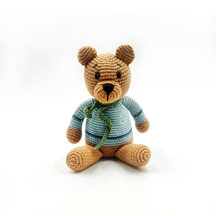 Pebble - Wholesale Stuffed/Plush Toy - Kids & Baby - Velvety Teddy Bears – Gift-Ready Plush |Teal, Blue & Purple1