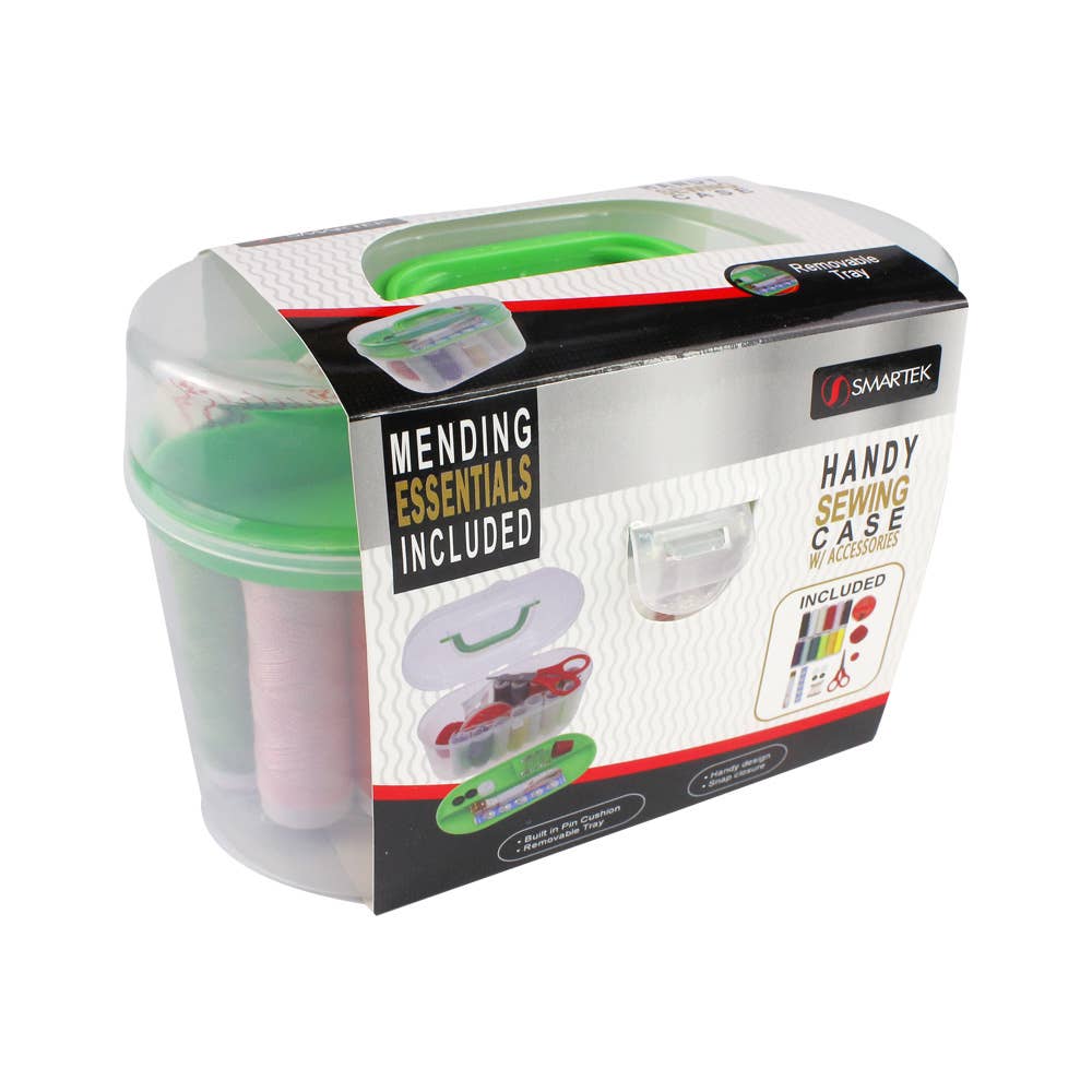 Smartek USA Inc. - Wholesale Craft Sewing Kit - Handy sewing case with accessories - 18 pcs in PDQ1
