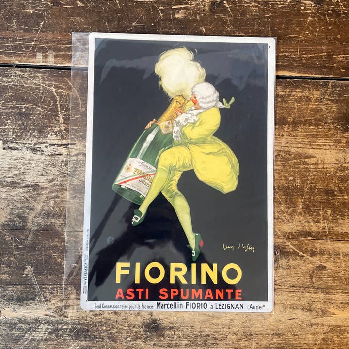 The British Metal Signs Company – Großhandel Schilder – Fiorino Asti Spumante — Werbeschild aus Metall