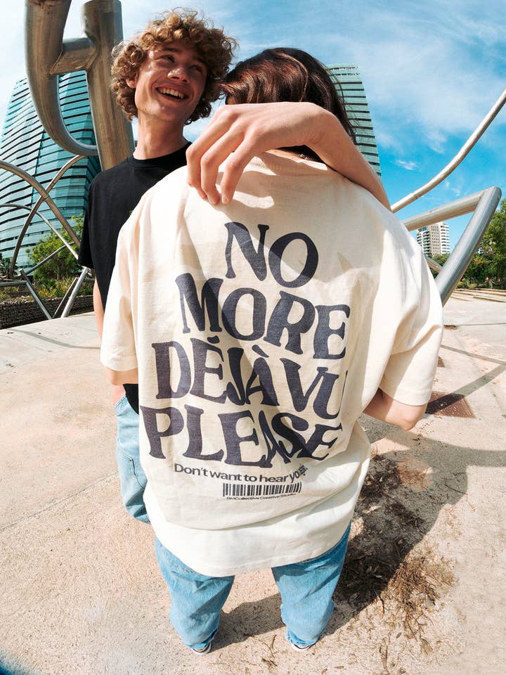 No More Déjà vu Tee for wholesale by BMCollective