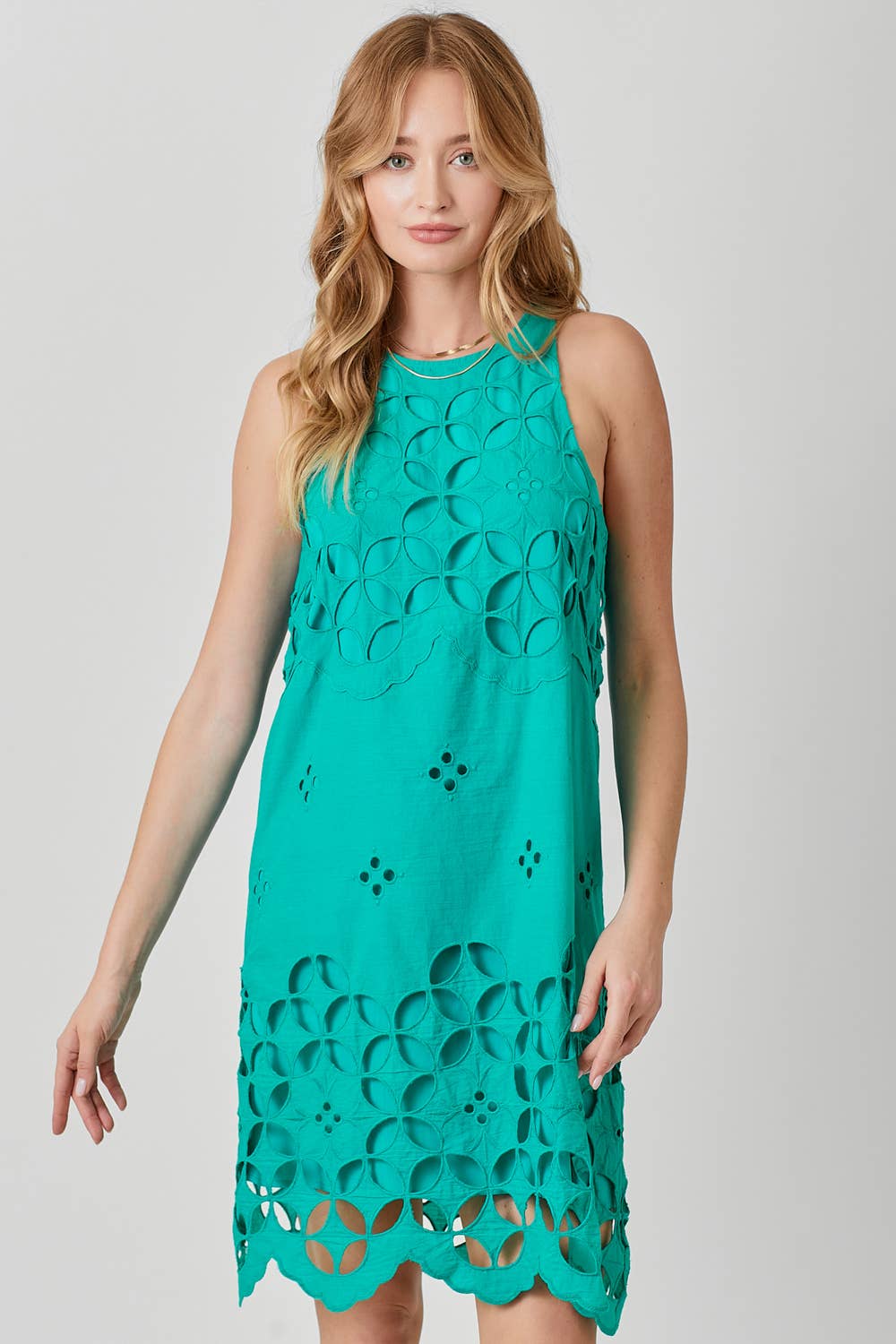 Mystree – Engroshandel Kjole - Dame – 60048 Halter Neck Blonder Kjole19