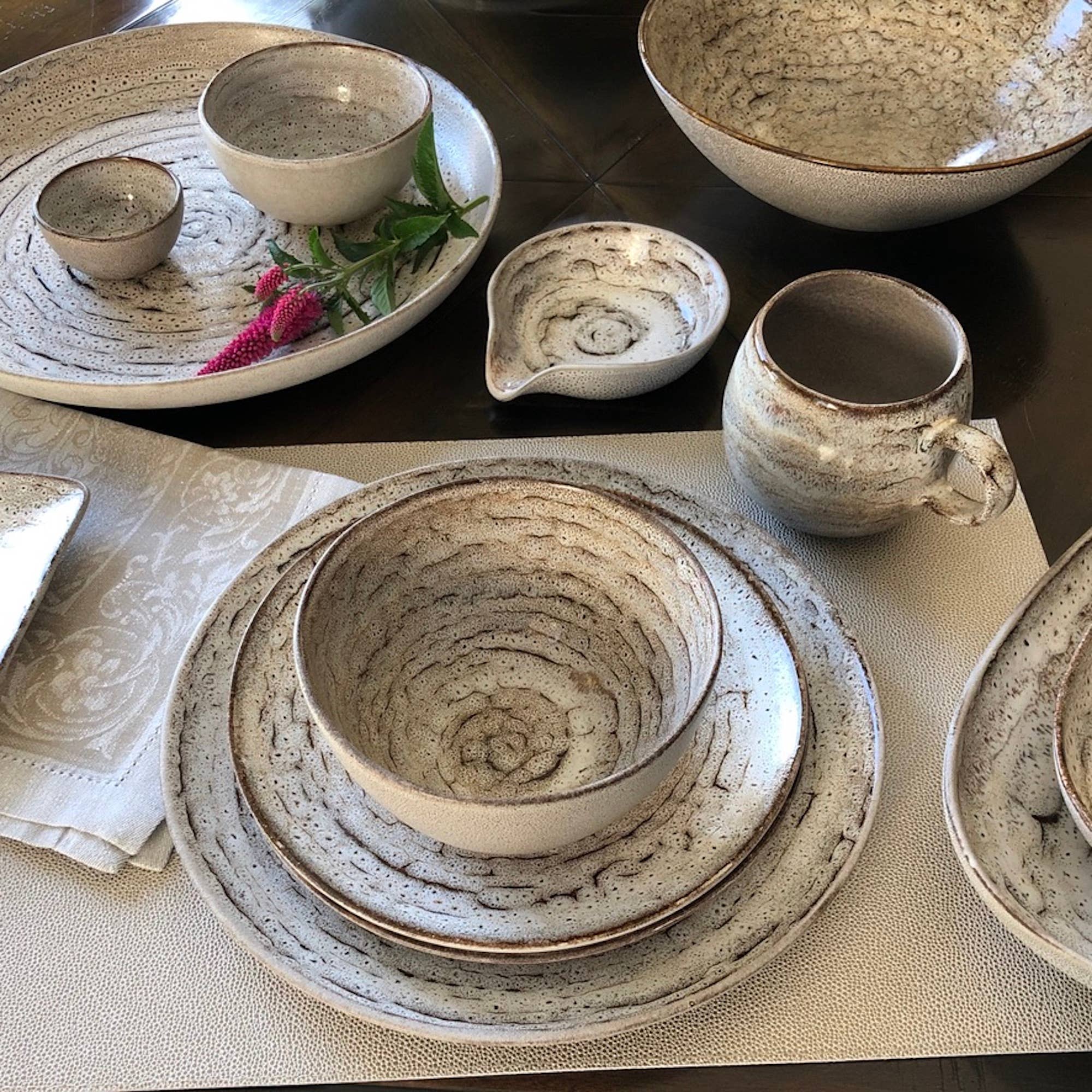 Carmel Ceramica - Wholesale Serving Tray - Truffle Small Oval Tray2