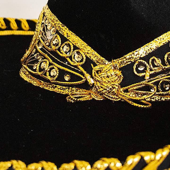 FESTMEX – wholesale Costume – Unisex – Authentic Adult Mexican Sombrero Mariachi Charro Hat, Premium Mexican Hat for Costume Parties, 5 de Mayo, 16 de Septiembre7