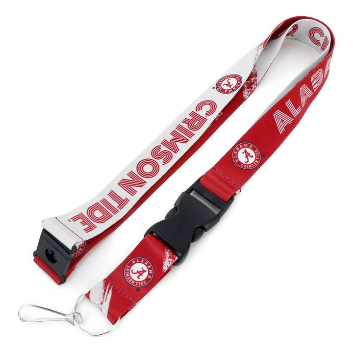 Aminco USA - Wholesale Lanyard - Unisex - NCAA Alabama Crimson Tide Crossfade Lanyard
