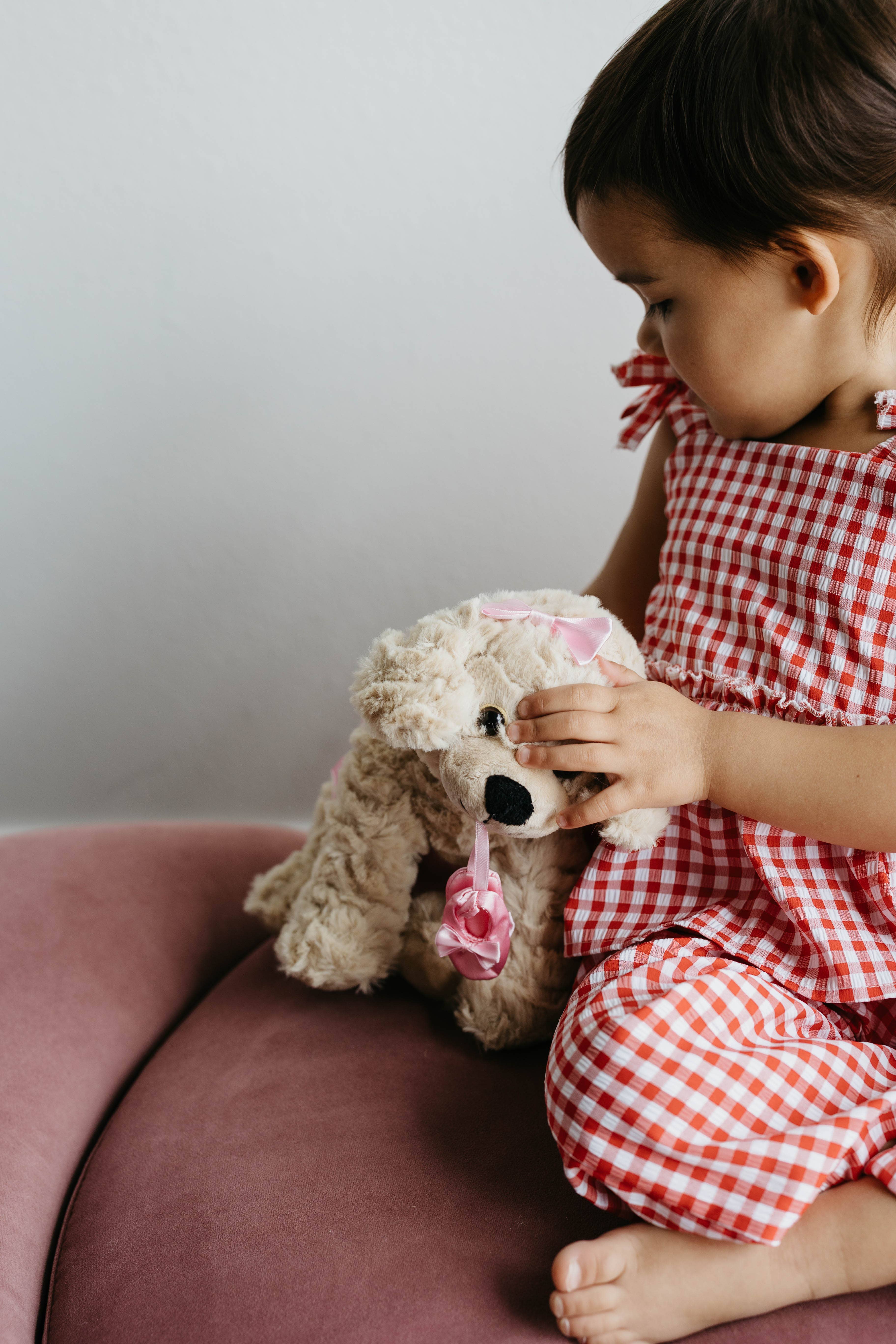 The Petting Zoo - Venta al por mayor Peluche - Niños y bebés - Peluche de Perrito Bailarina de 10" (24 cm) Rosa7