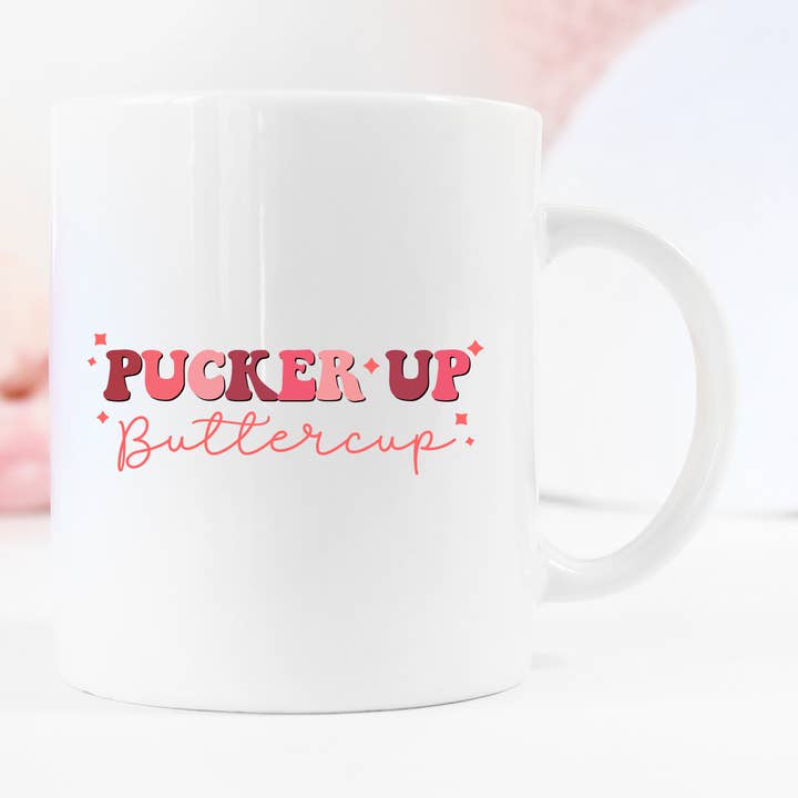 Pucker Up Butterbecher Becher für den Großhandel von UNIQUE CREATION 4U, LLC