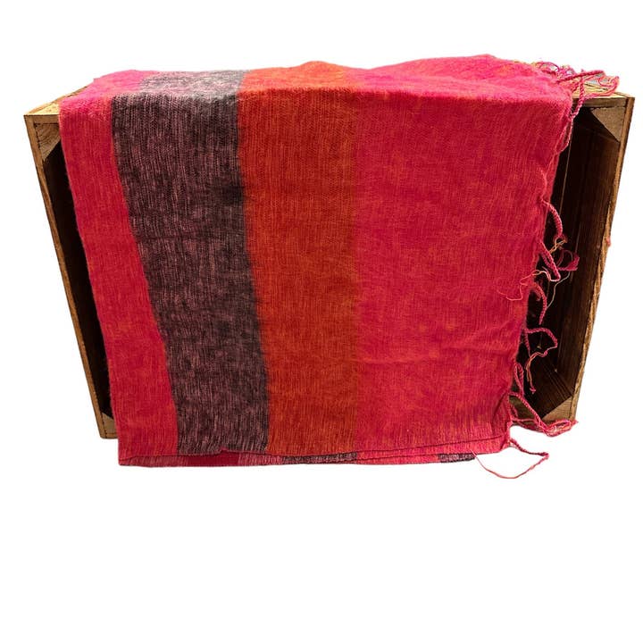 Funky Yak Ltd – Großhandel Überwurfdecke – Handgewebte Yak-Wollschal-Decke aus Nepal, 2-teiliges Farbset9