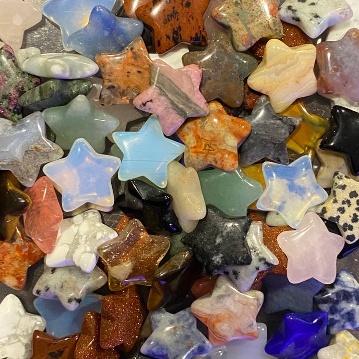 Wax Apothecary - Wholesale Spiritual Stone/Crystal - ⭐️ Crystal Mini Star Stone Assortment ⭐️11
