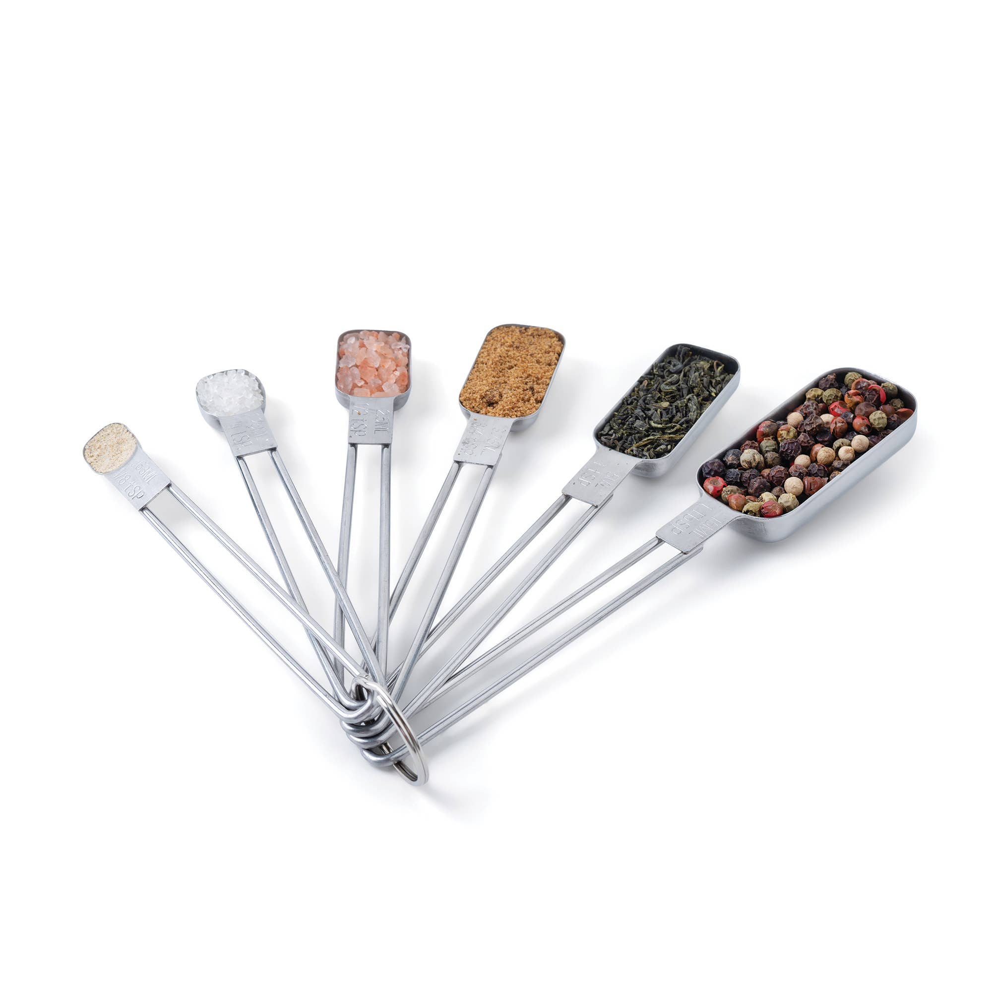 Fox Run Brands - Wholesale Measuring Spoon - Fox Run Measuring Spoon Set, Stainless Steel, Set of 66