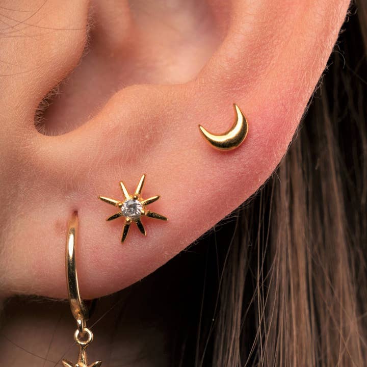 Mini Star Studs for wholesale by Diat