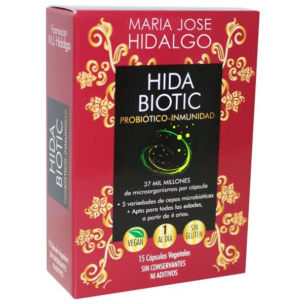 Capsules végétales hidabiotiques Maria Jose Hidalgo pour la vente par Maria Jose Hidalgo