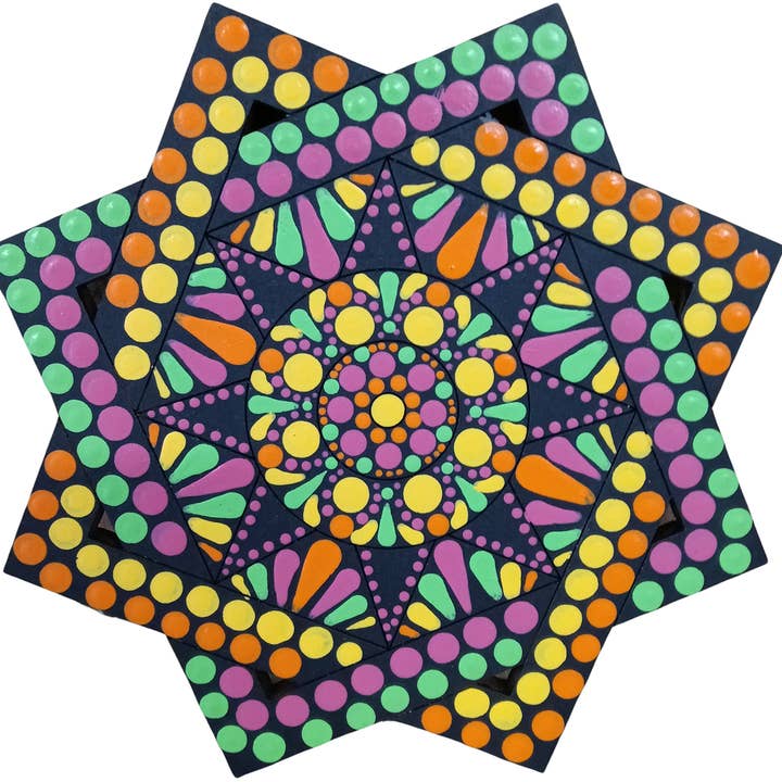 Diverse Woodworking - Wholesale Cutouts - Square Barn Quilt Design By Lines Unfinished Wood Cutout Sty