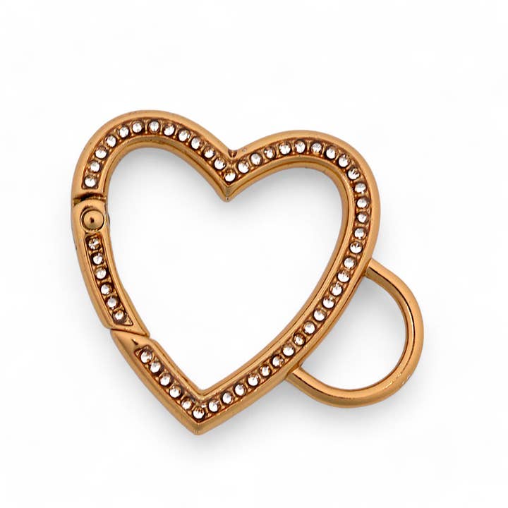 Luck & Zodiac - Wholesale Keychain – Women's - Heart Enhancer with 2 Charms3