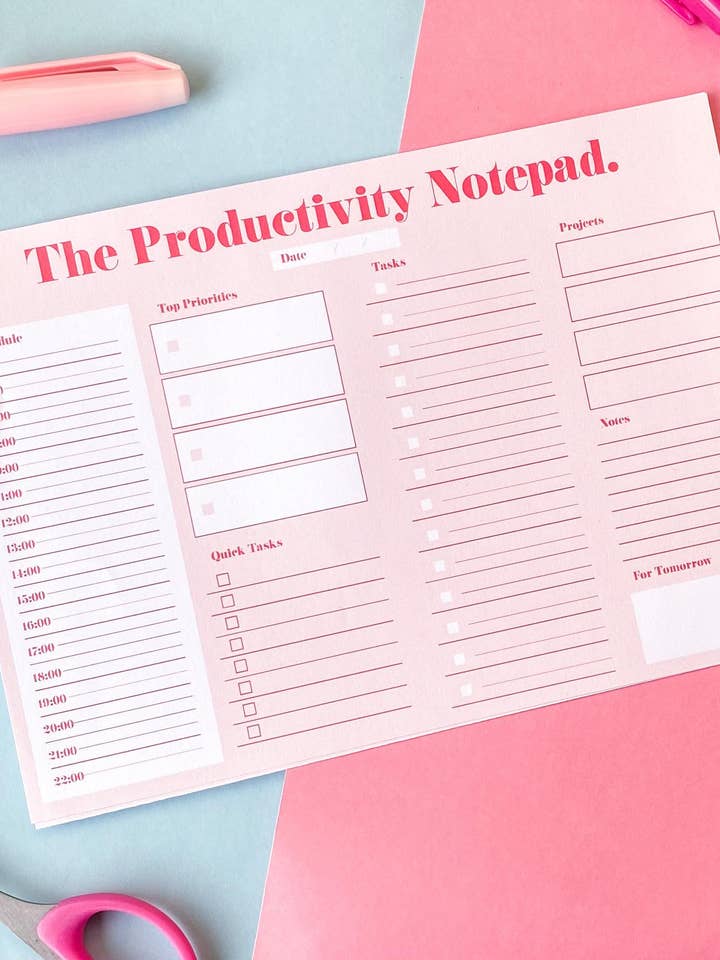 Productivity Notepad for wholesale by Nevele Official